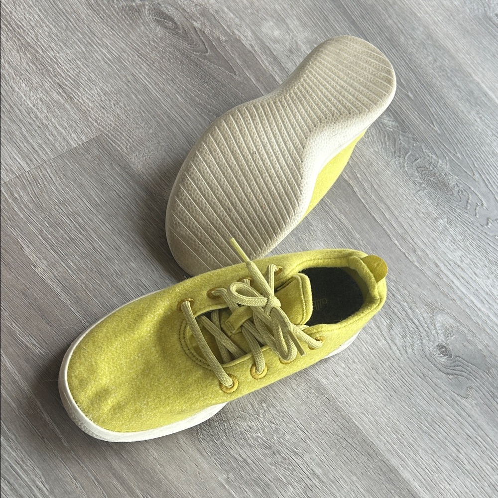 Allbirds Yellow Athletic Shoes